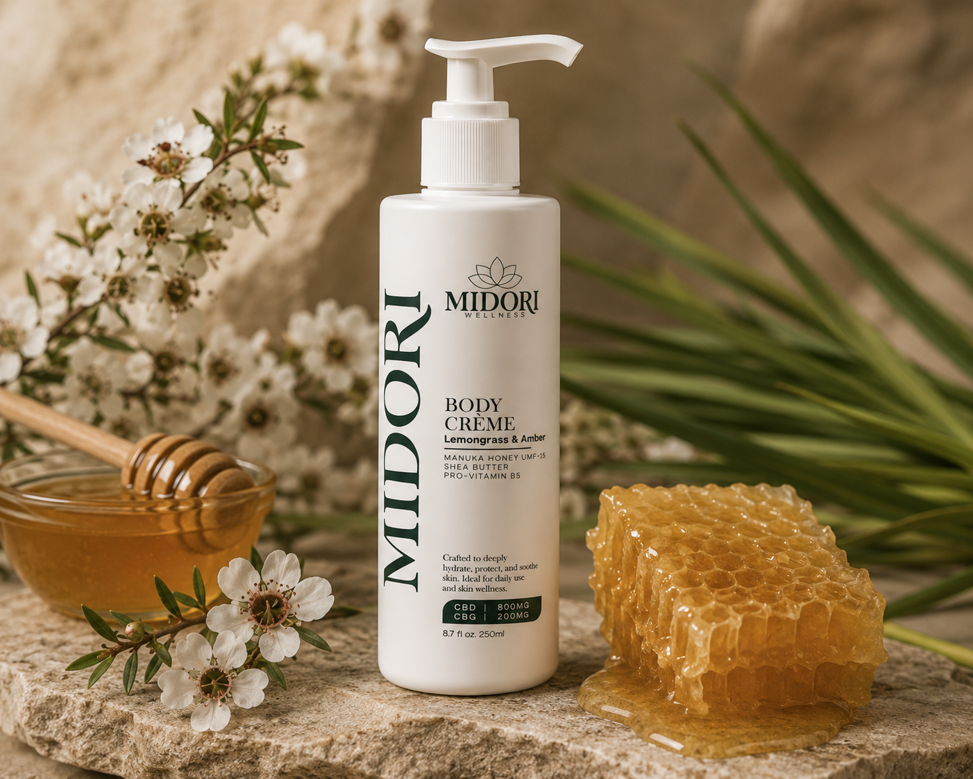 MIDORI | Body Crème | Manuka Honey | 250ml