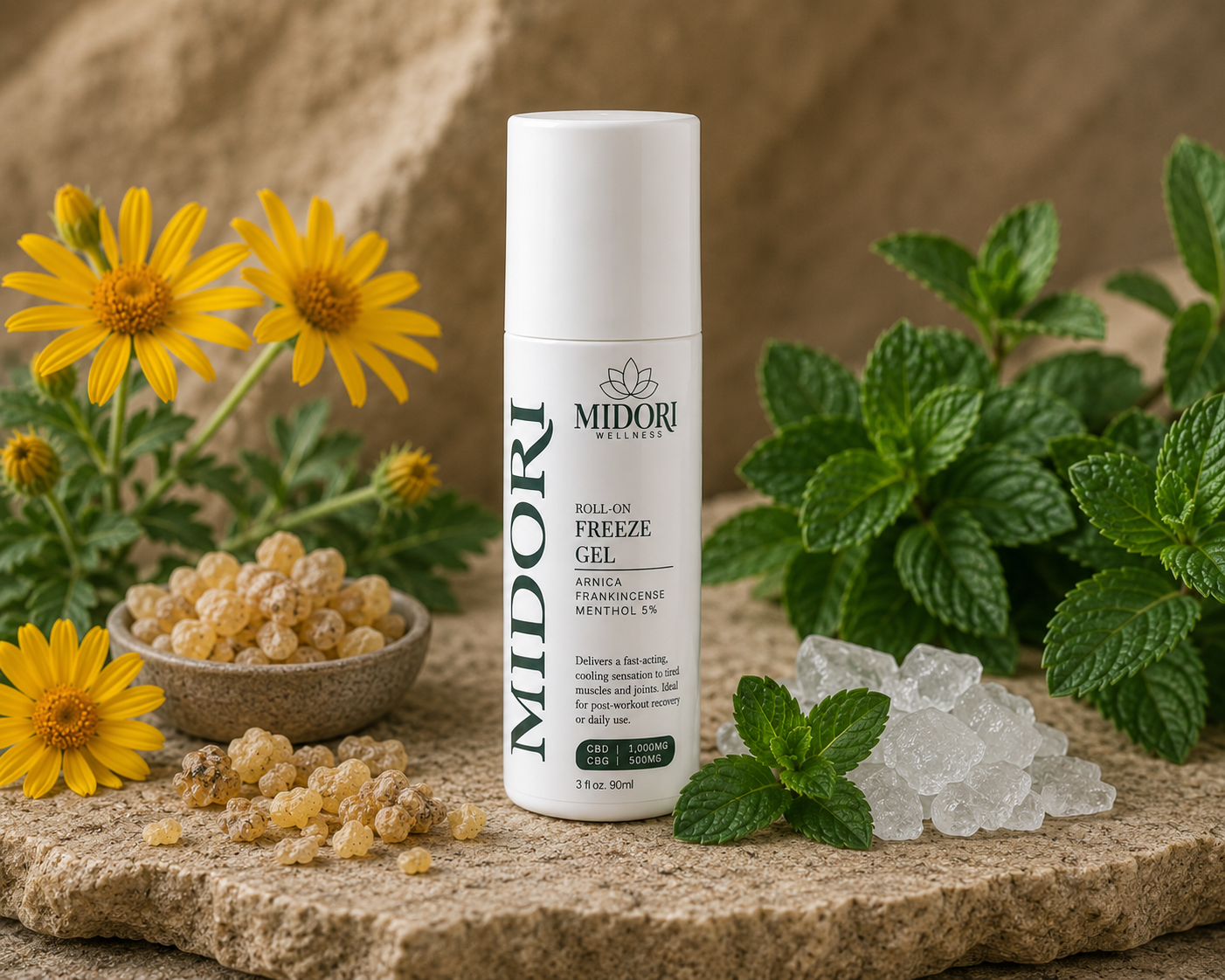 MIDORI | Freeze Gel | Menthol 5% | 90ml