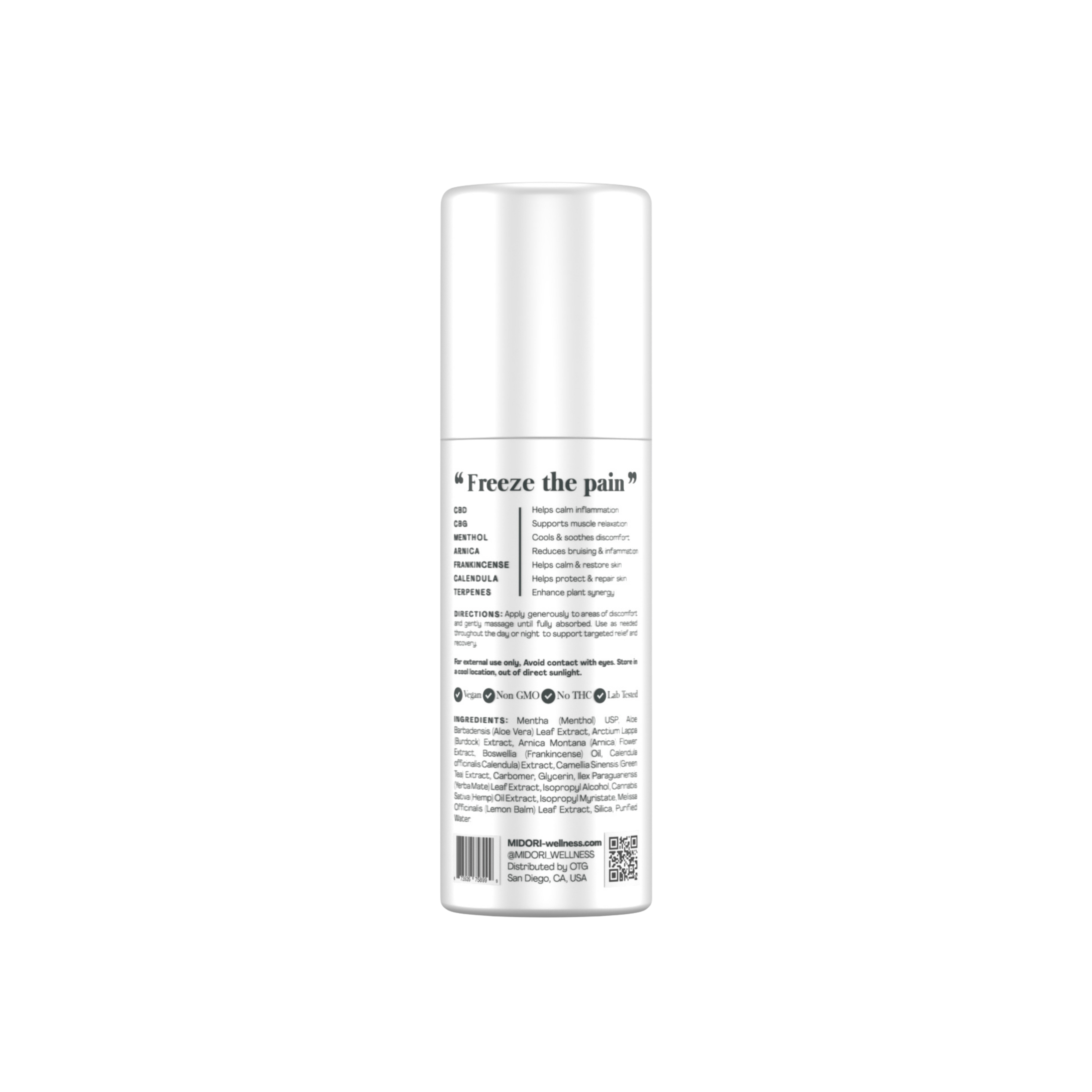 Freeze Gel | Menthol 5% | 90ml