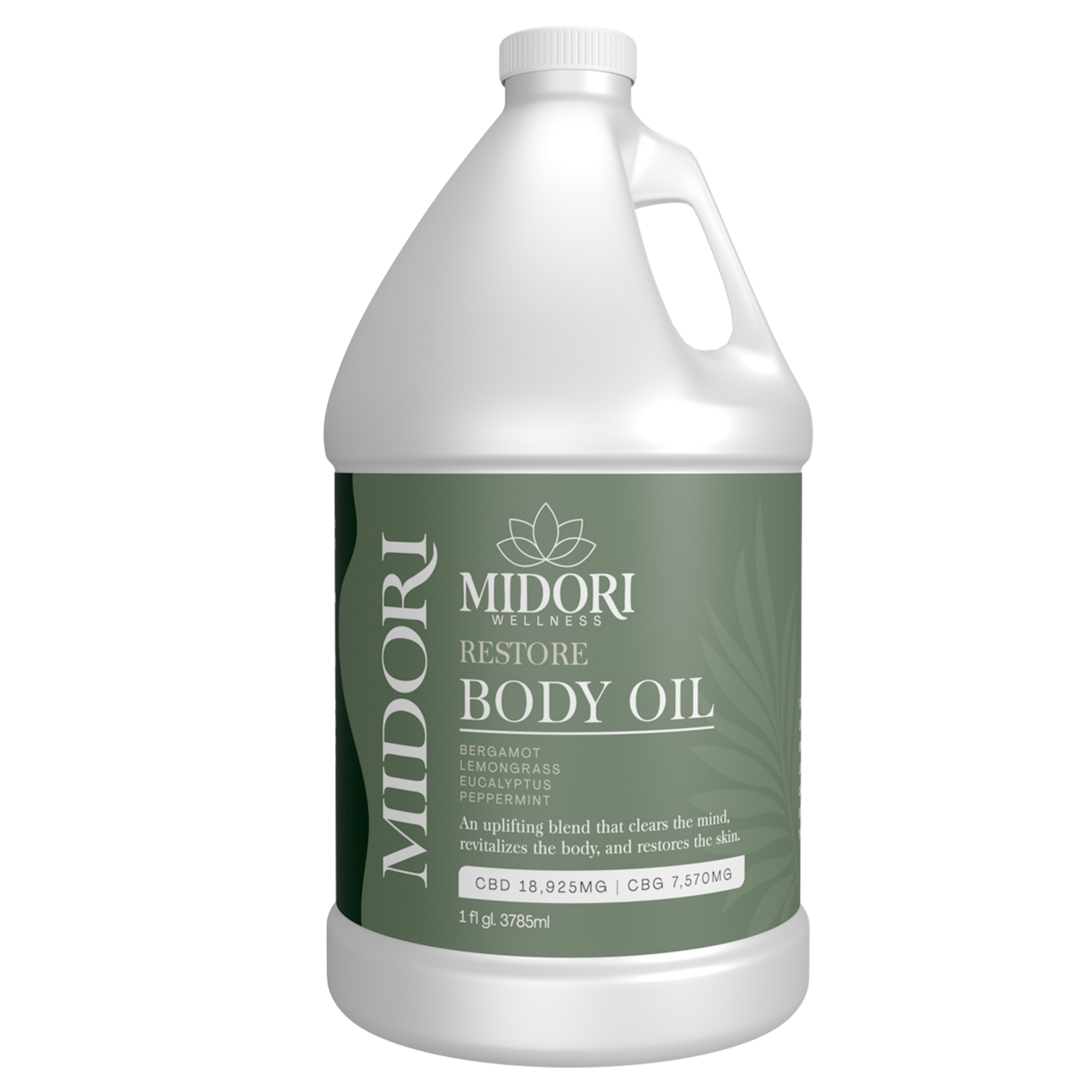 MIDORI | Body Oil | Restore | 1 US Gallon