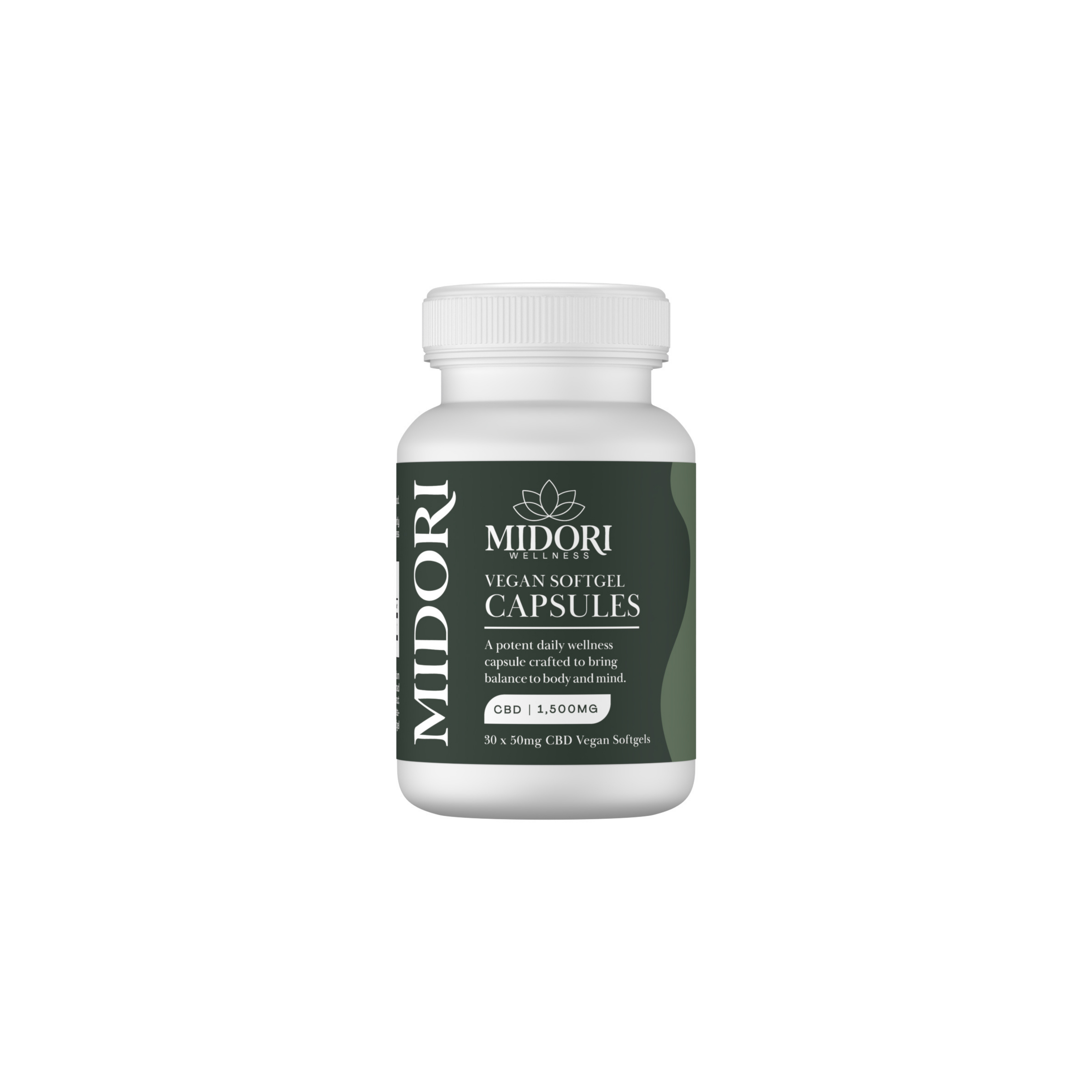 Soft Gel Capsules | 50mg CBD | 30 Count