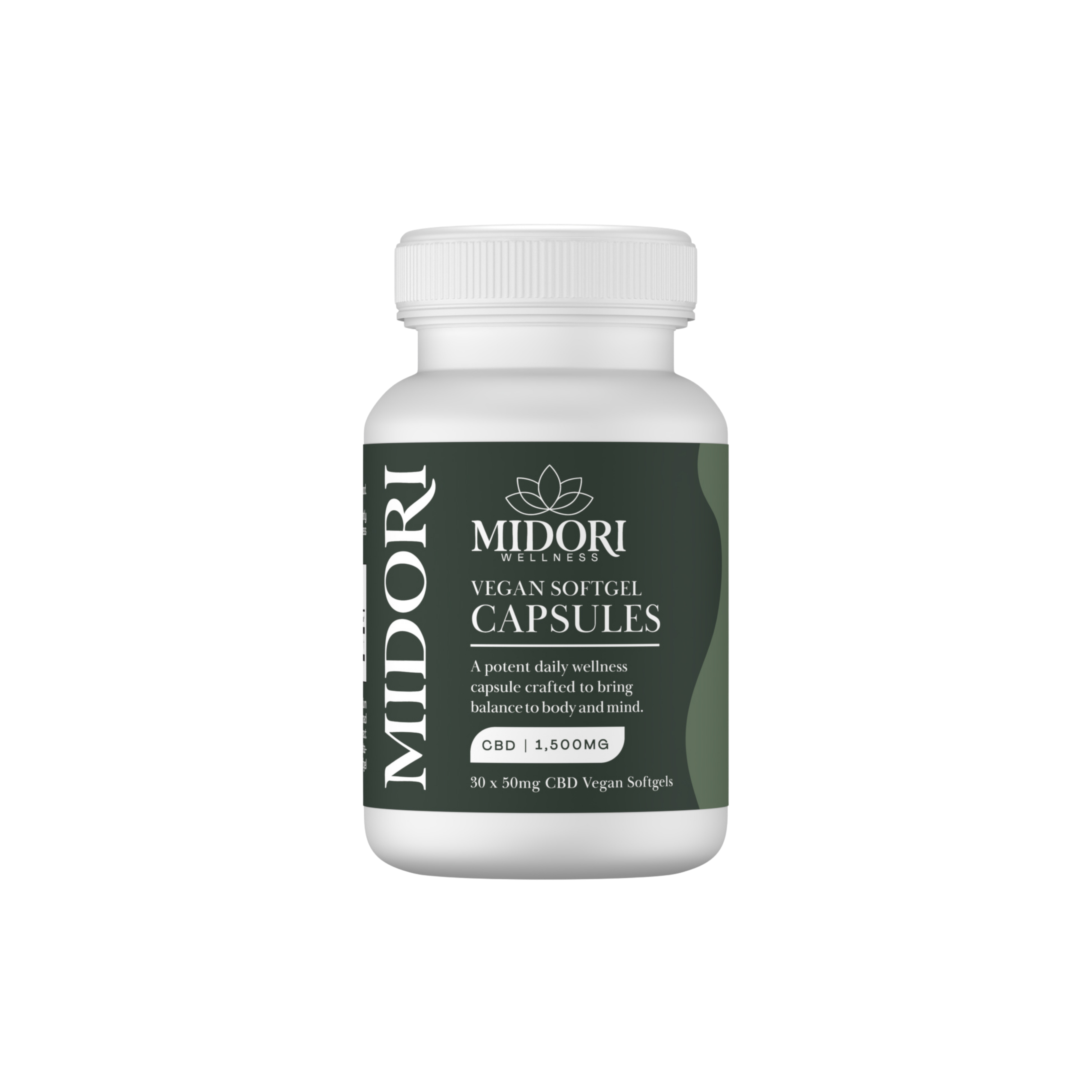 Soft Gel Capsules | 50mg CBD | 30 Count