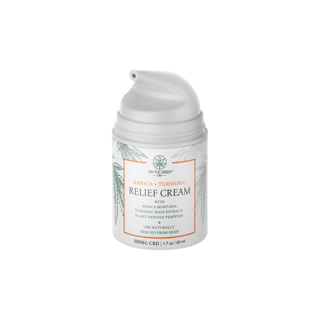 CBD Arnica & Turmeric Relief Cream. 1.7oz