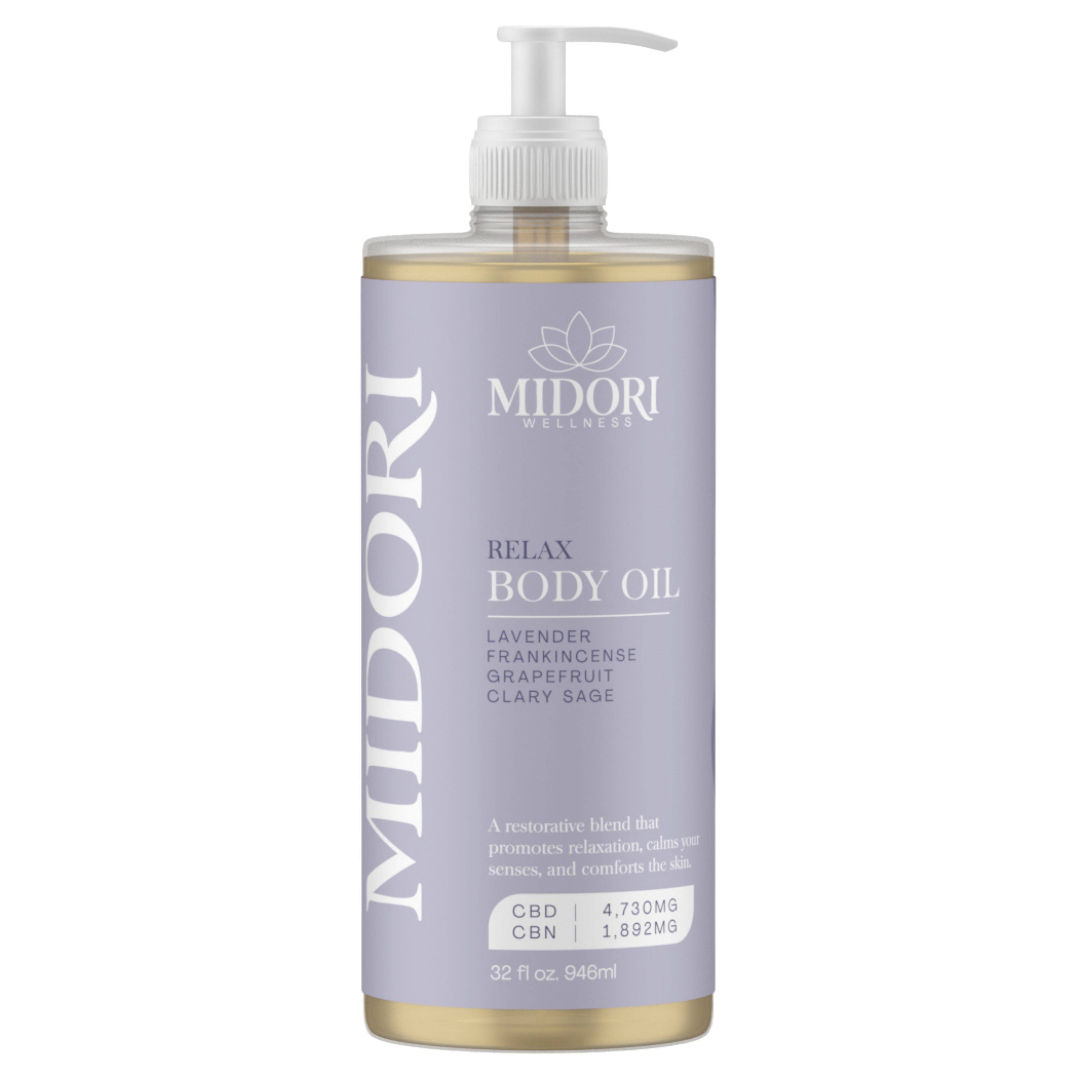 MIDORI | Body Oil | Relax | 32oz