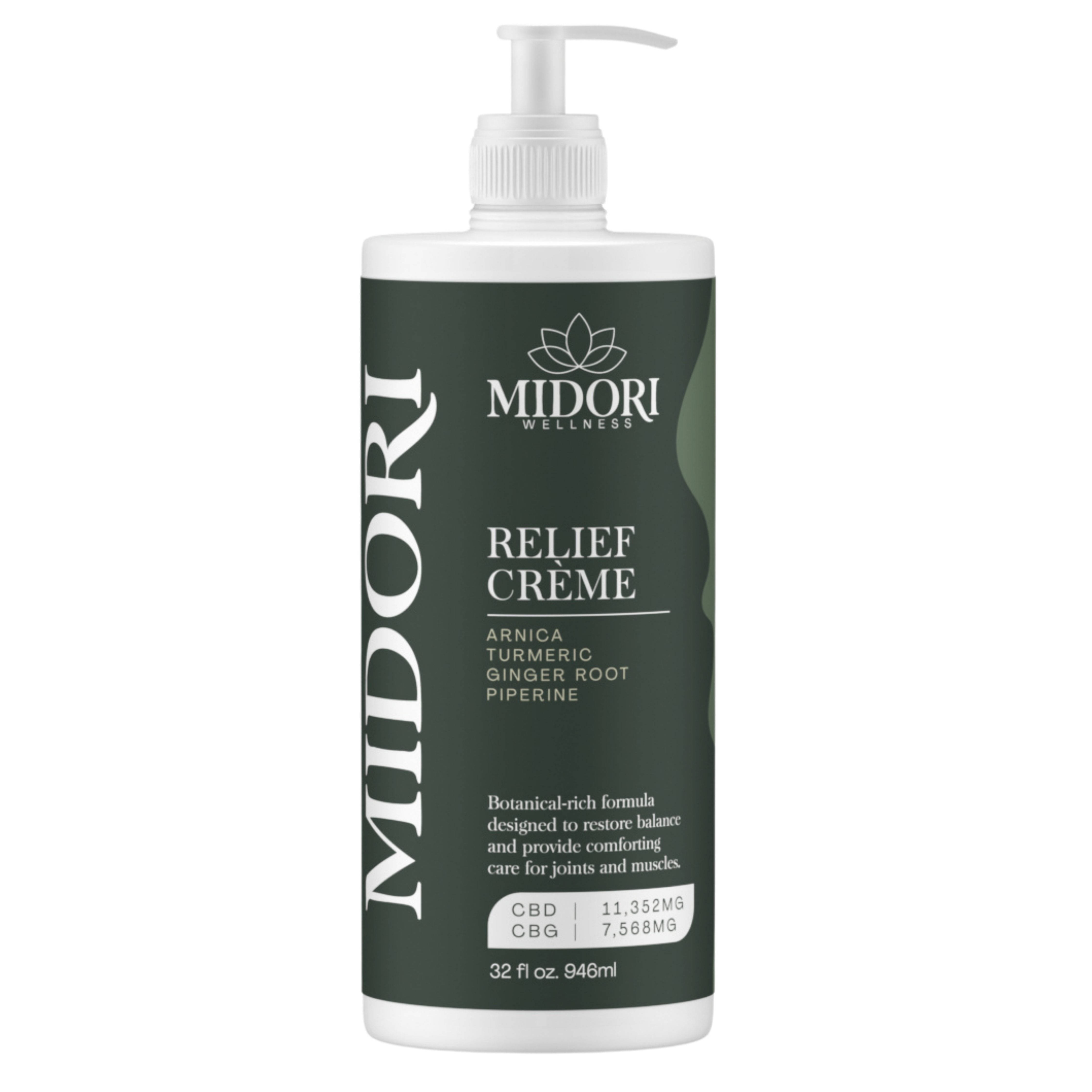 MIDORI | Relief Crème | 32oz