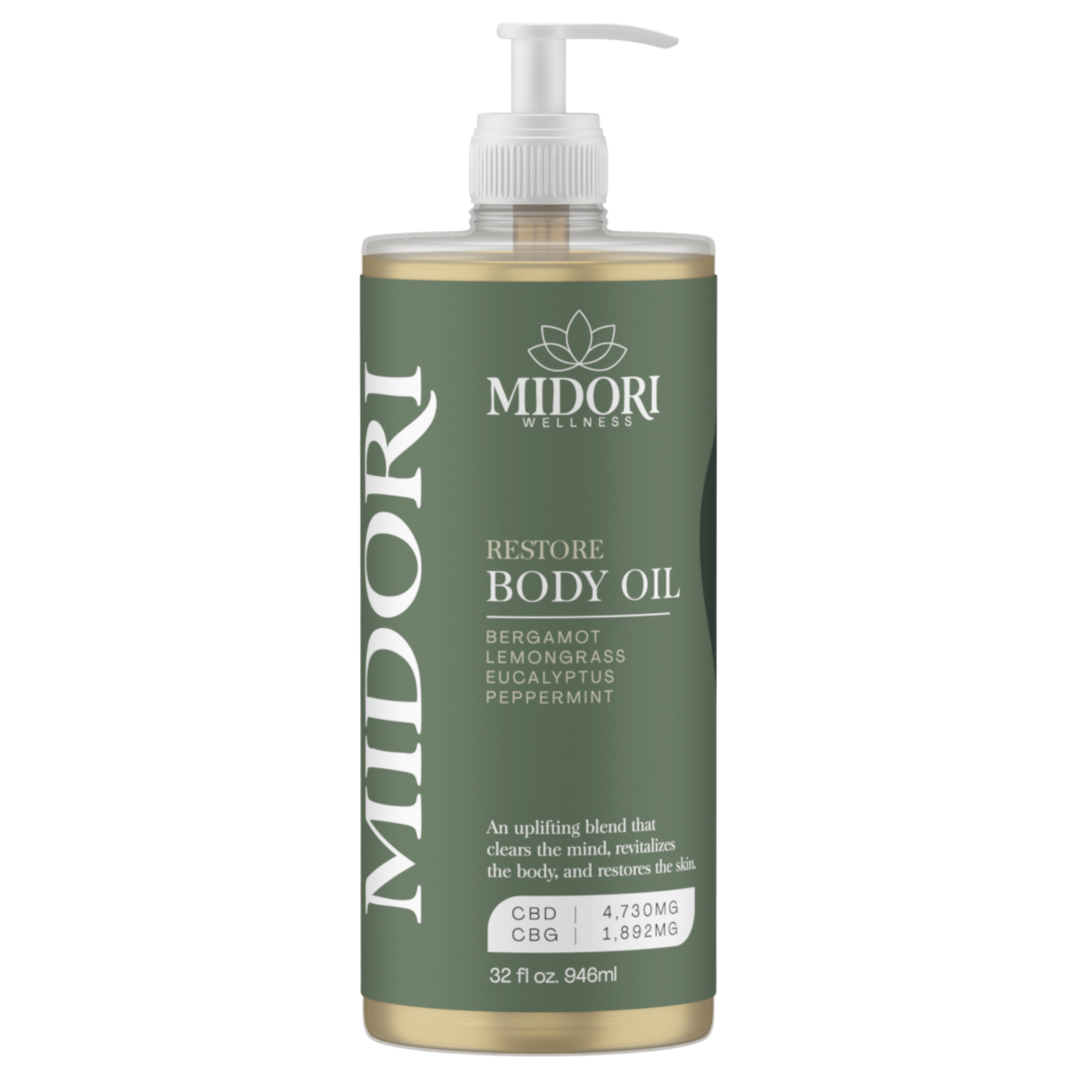MIDORI | Body Oil | Restore | 32oz